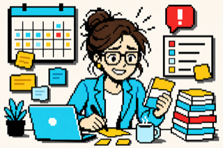 Sarah Jenkins — PM · overwhelmed, people-pleaser